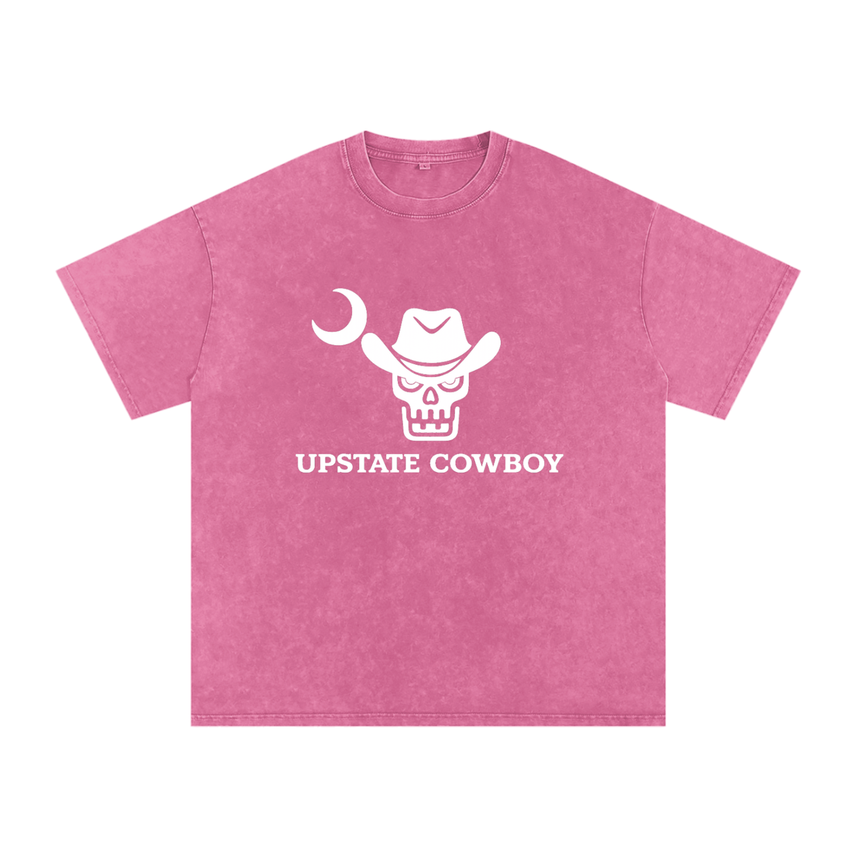 Upstate Cowboy Washed Oversized Tee - Blue Ridge Basics