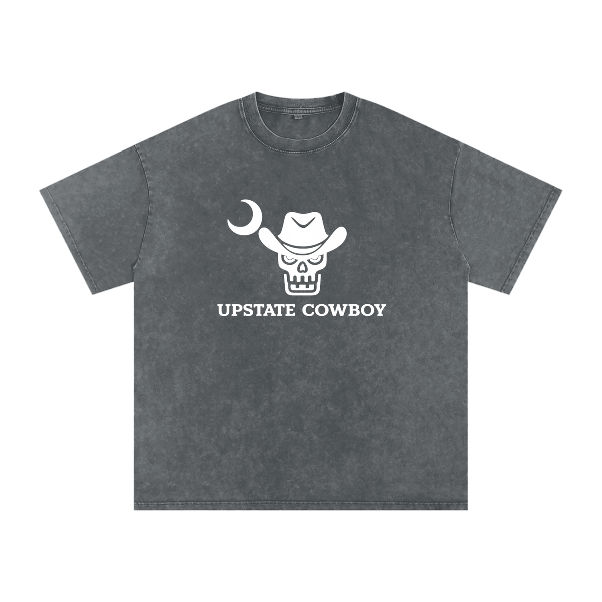 Upstate Cowboy Washed Oversized Tee - Blue Ridge Basics