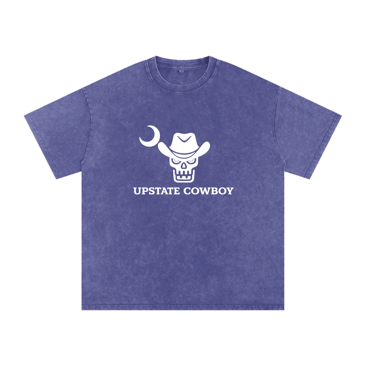 Upstate Cowboy Washed Oversized Tee - Blue Ridge Basics