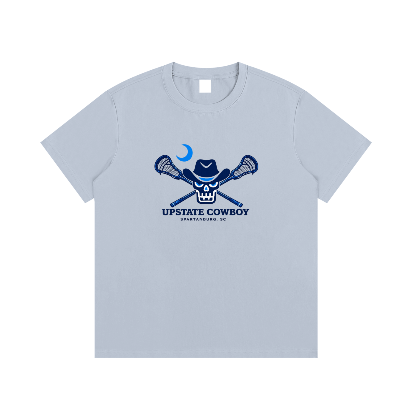 Upstate Cowboy Lacrosse T- shirt (Spartanburg)- Adult (multiple colors)