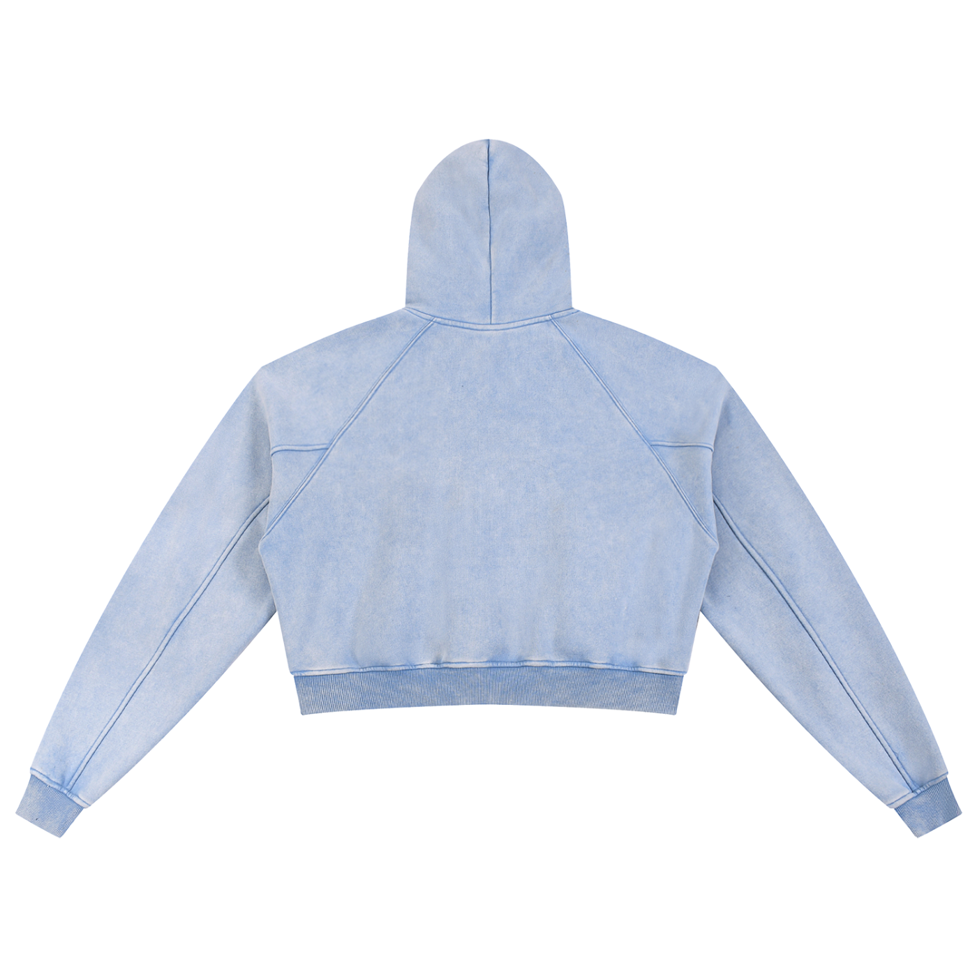 Upstate Cowboy Snow Washed Cropped Hoodie — Wildflower Collection