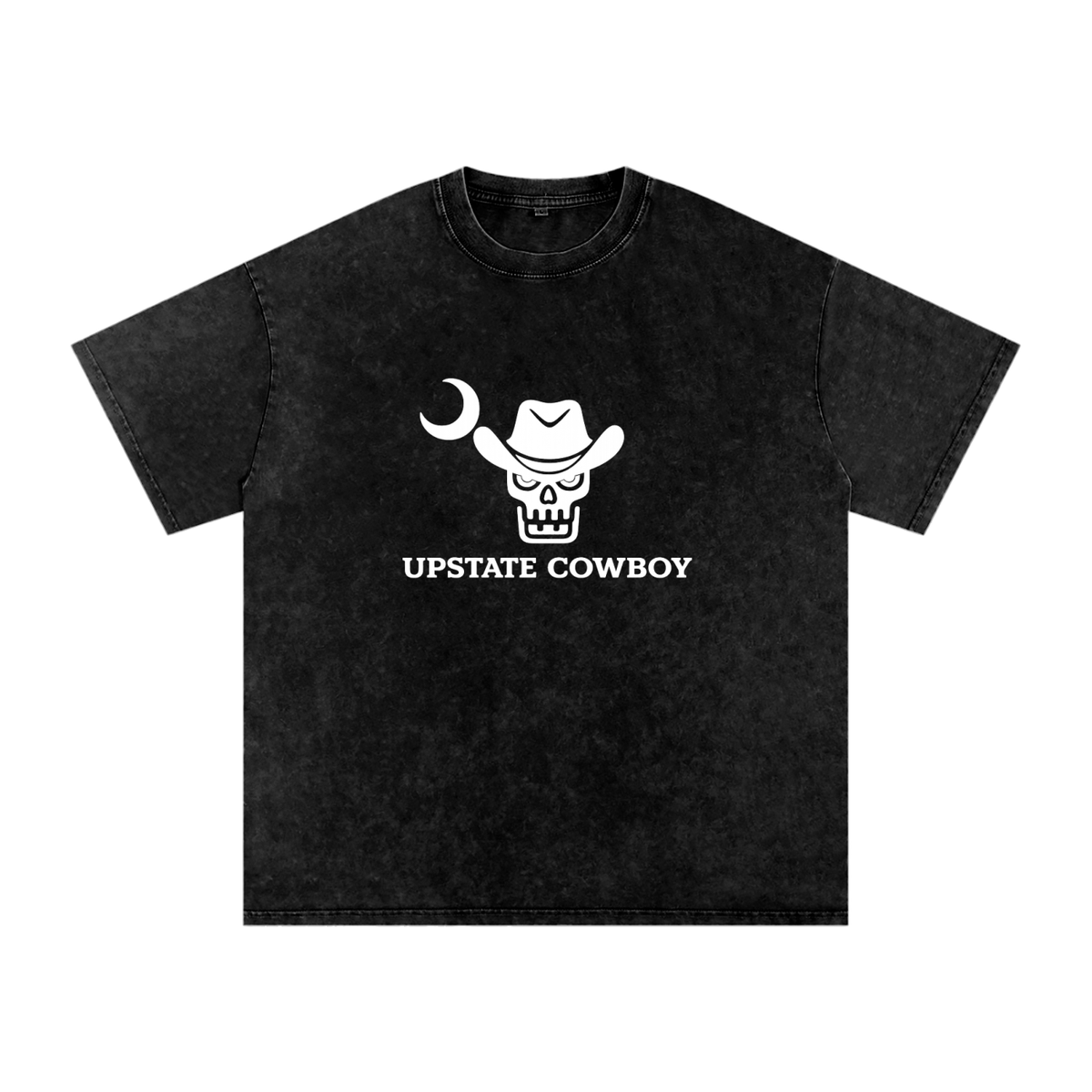 Upstate Cowboy Washed Oversized Tee - Blue Ridge Basics