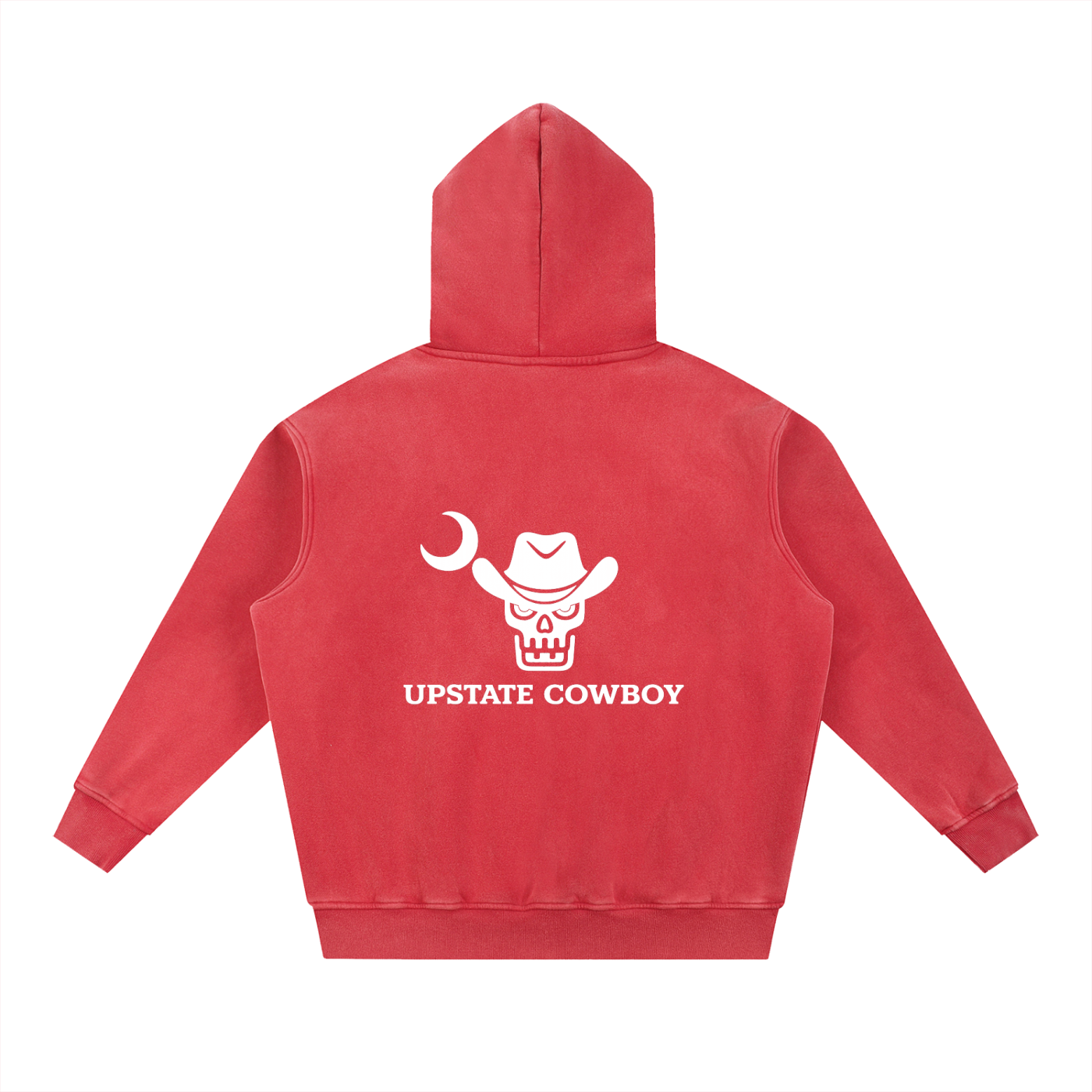 Upstate Cowboy Snow Wash Oversized Hoodie