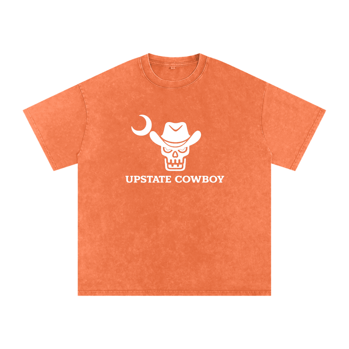 Upstate Cowboy Washed Oversized Tee - Blue Ridge Basics