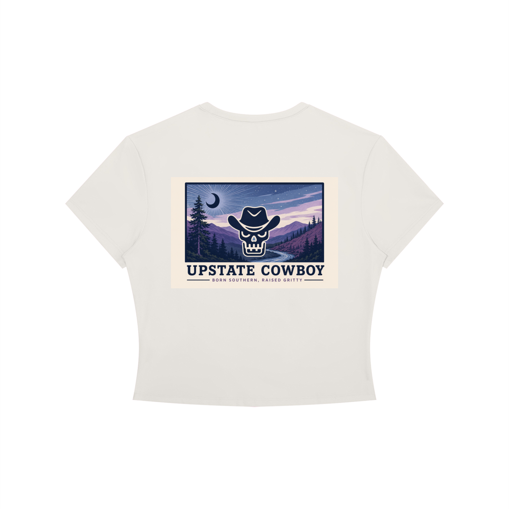 Women's Crewneck Crop T-Shirt