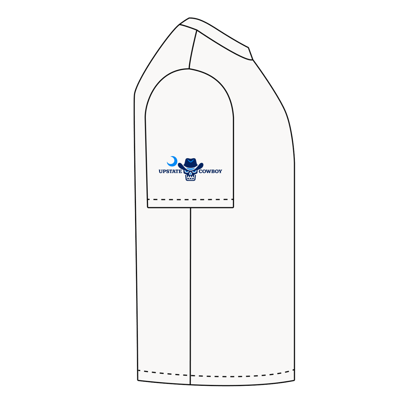 Upstate Cowboy Flag Tee - Adult - Blue Ridge Basics Collection