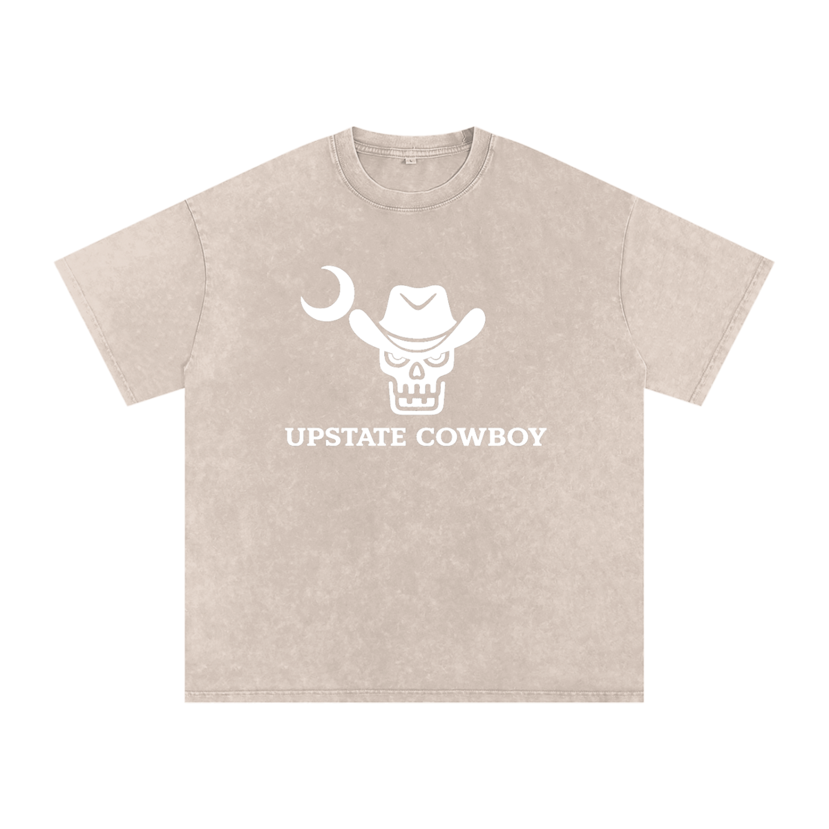 Upstate Cowboy Washed Oversized Tee - Blue Ridge Basics